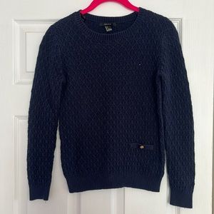 Forever 21 Navy Blue Knit Sweater